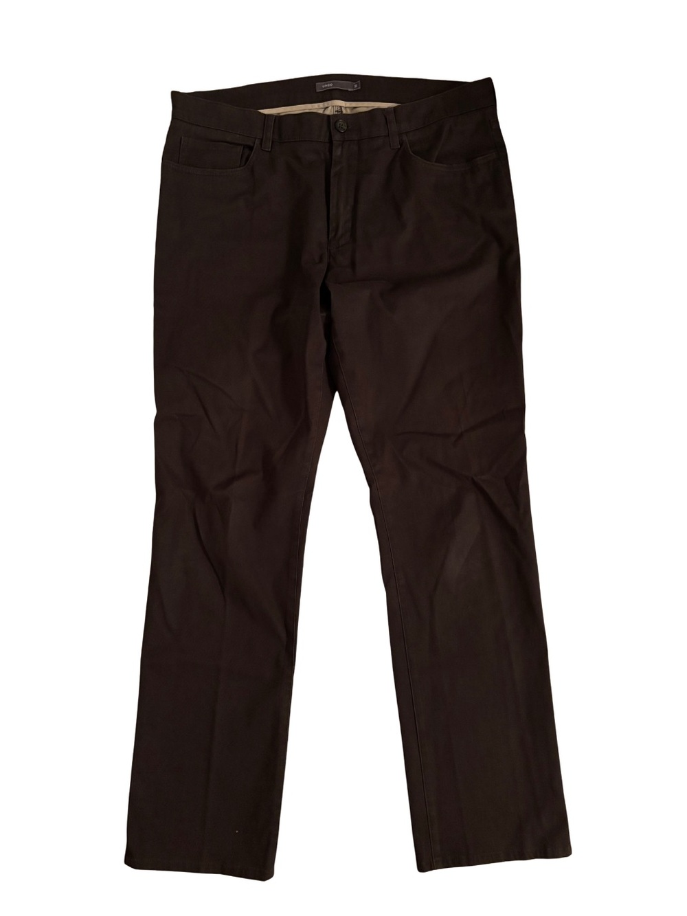Vince Brushed Cotton Forest Green Chino